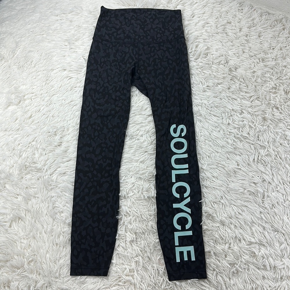 Lululemon Align Pant II 25" Formation Camo Deep Coal Multi / Black - Picture 1 of 6